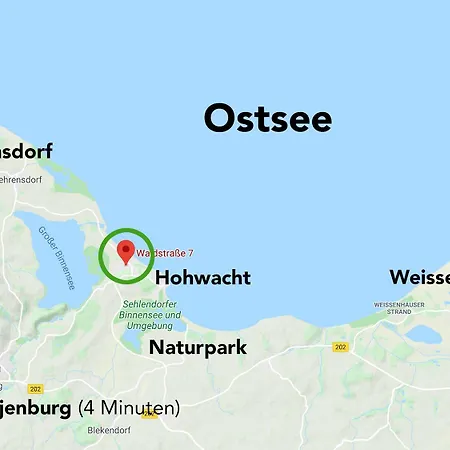Strandhaus Seestern Vorderhaus * Hohwacht
