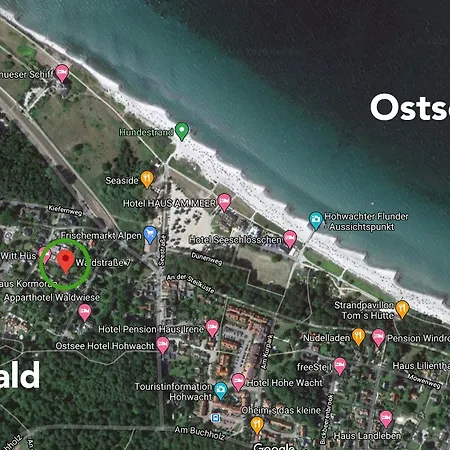بيت للعطل Strandhaus Seestern Vorderhaus هوهفاخت